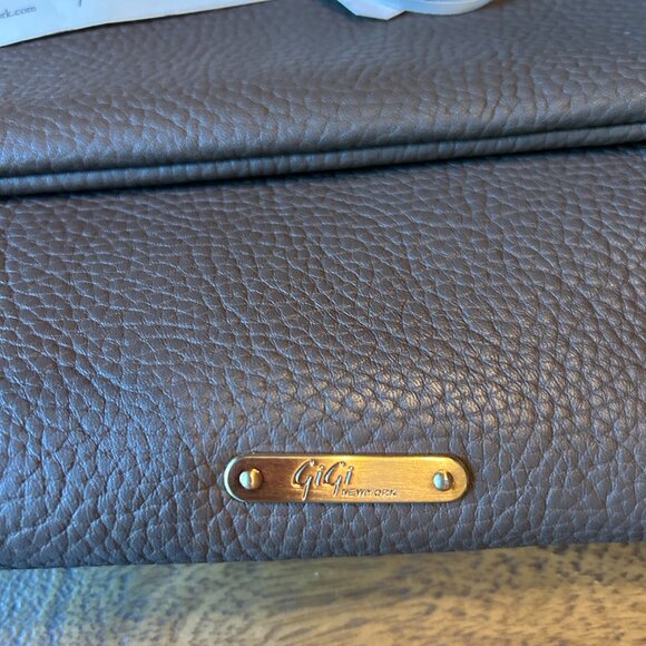 Gigi New York Leather Hunter Tote - Picture 2 of 9